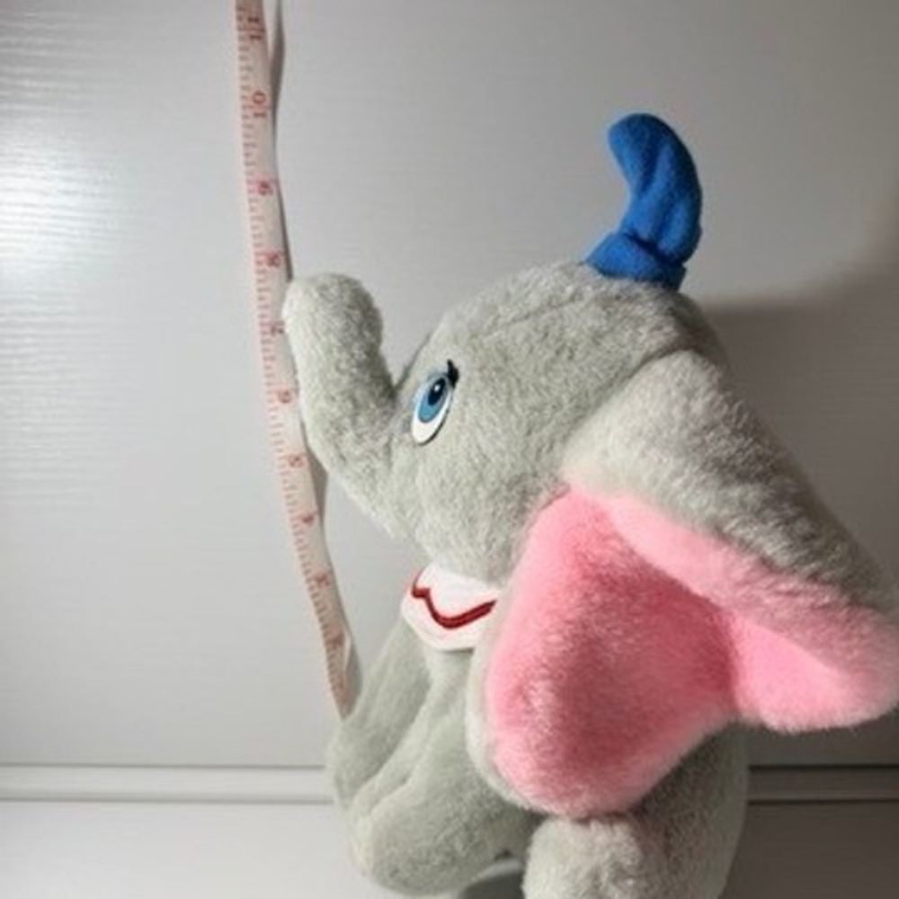 Vintage 80s Disney Dumbo Plush Disneyland Walt Disney World 9.5 inch Collectible - Picture 8 of 8